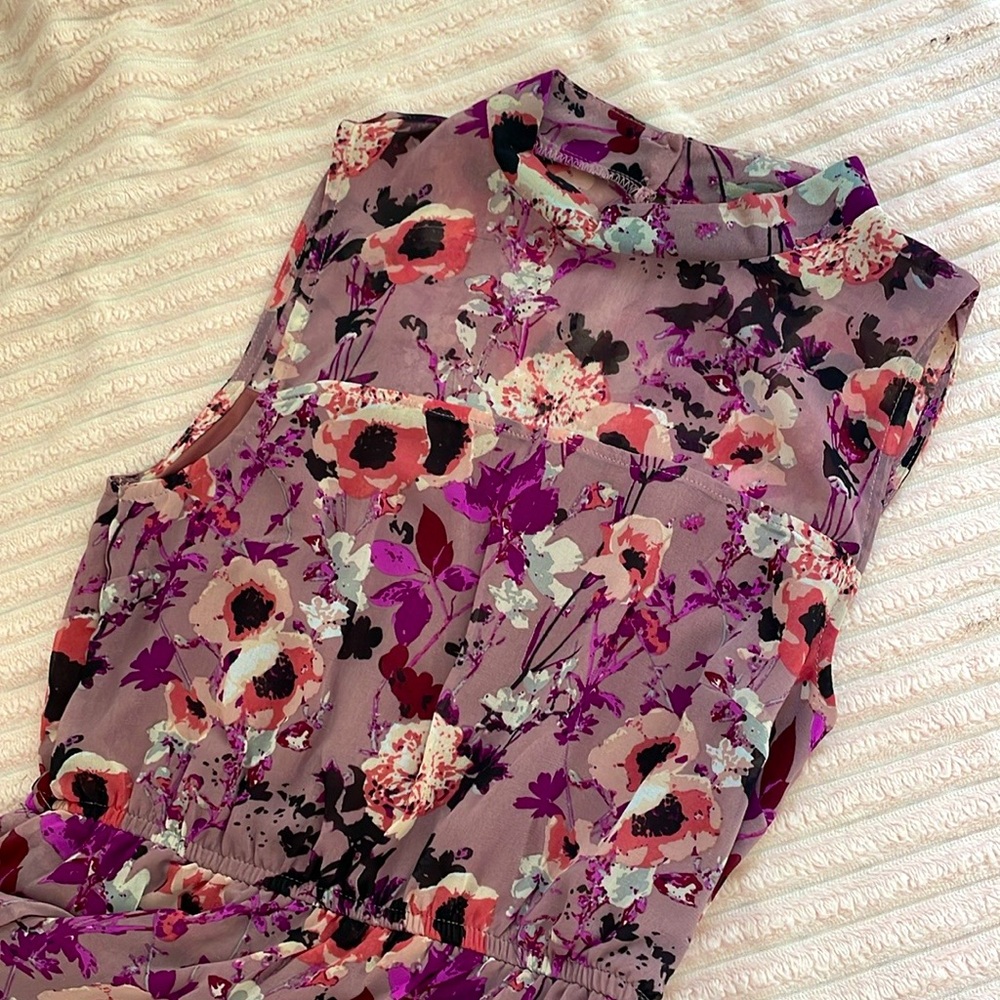 Lulu’s floral sleeves summer dress